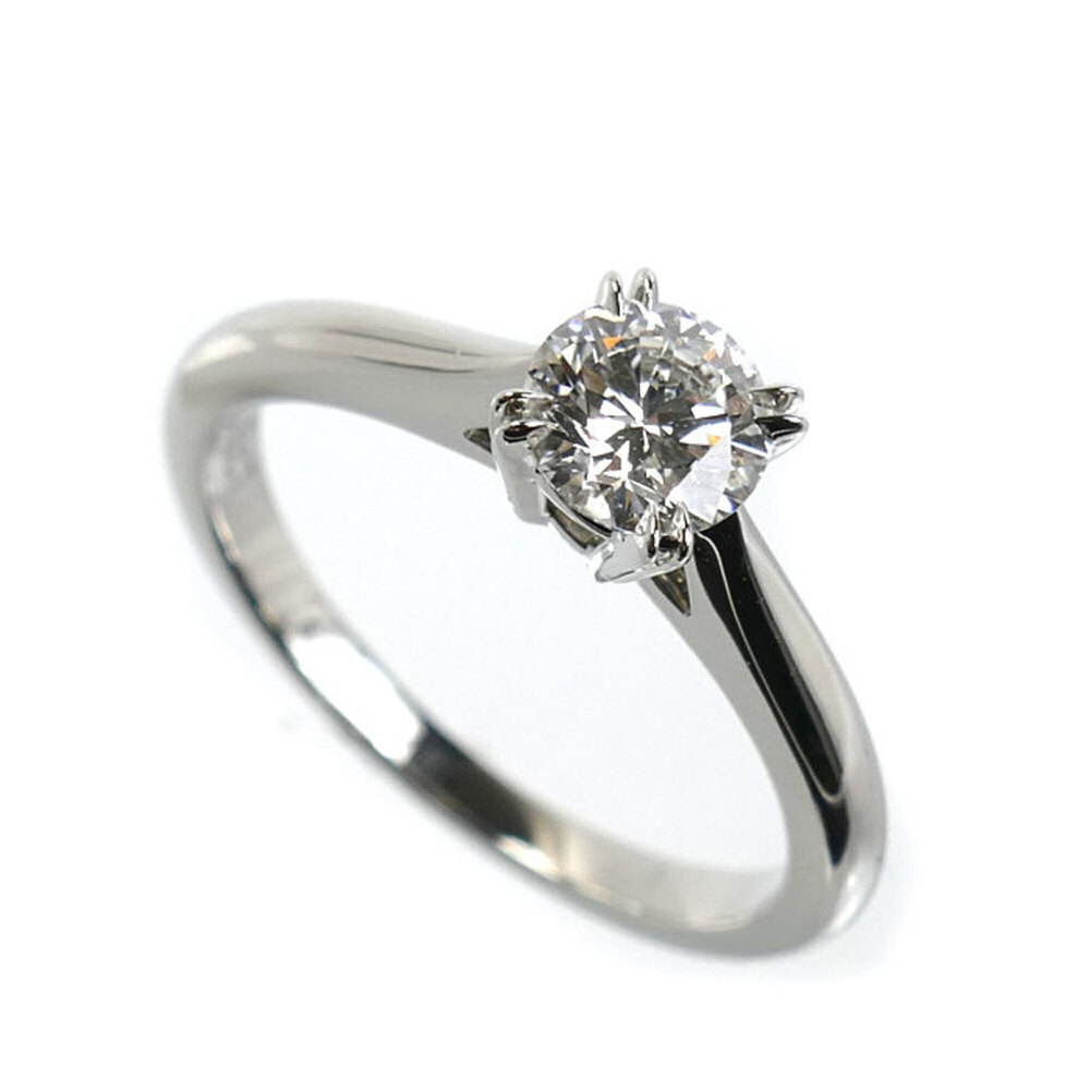 HARRY WINSTON Silver Diamond Ring